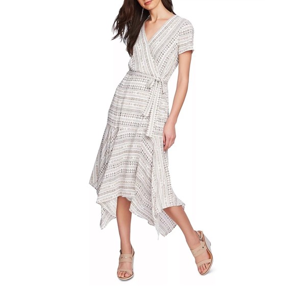 1. State Dresses & Skirts - 1. State Tribal-Print Maxi Wrap Dress